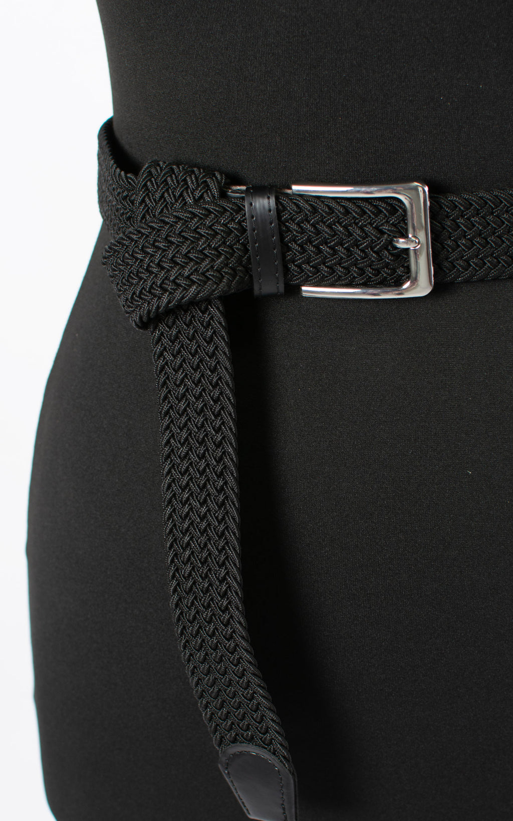 Penny Woven Belt | Black