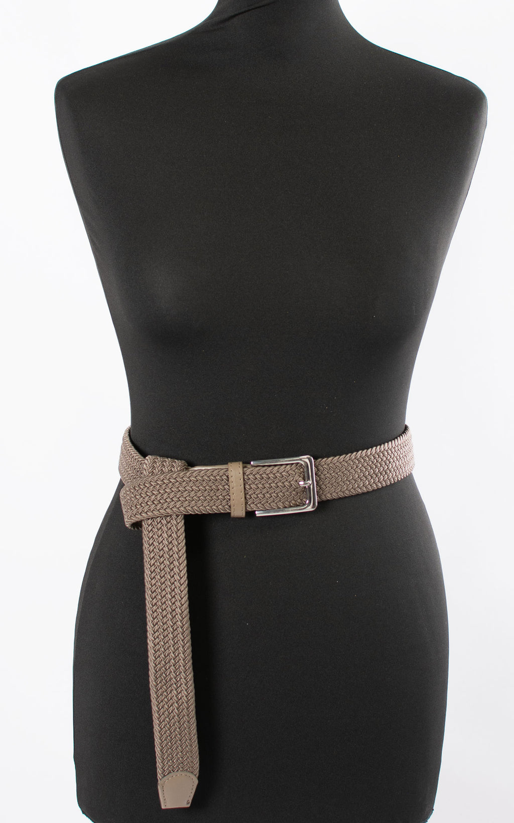 Penny Woven Belt | Taupe