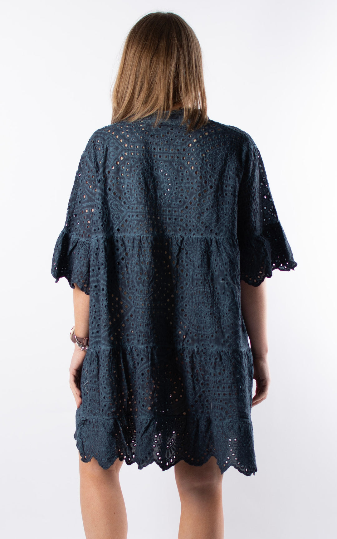 Phoebe Floral Tunic  | Dark Denim