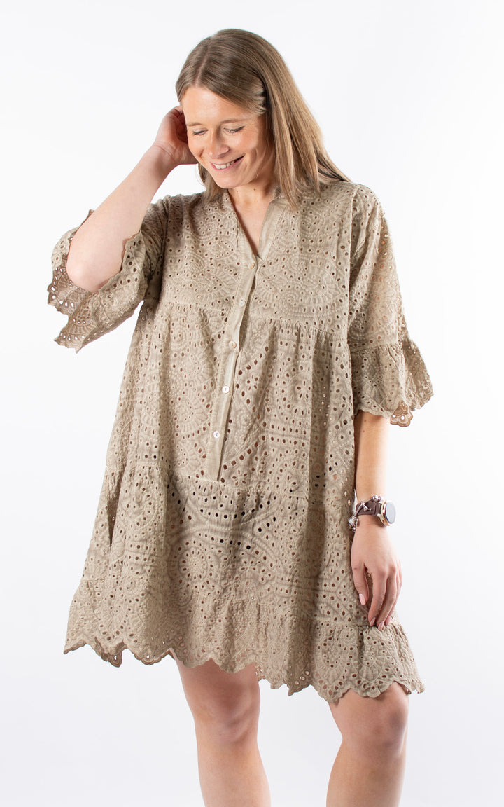 Phoebe Floral Tunic  | Mocha