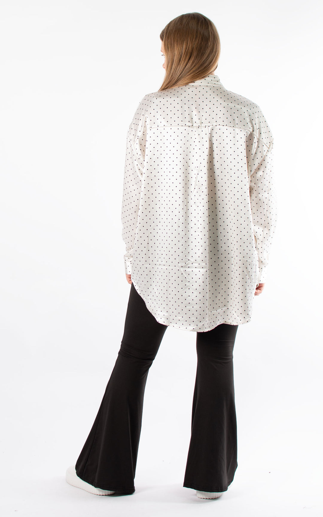 Polka Dot Shirt | White