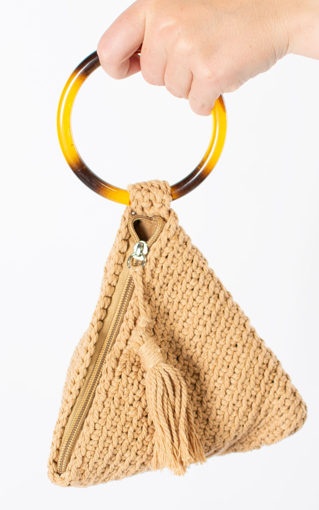 Pyramid Bag | Camel