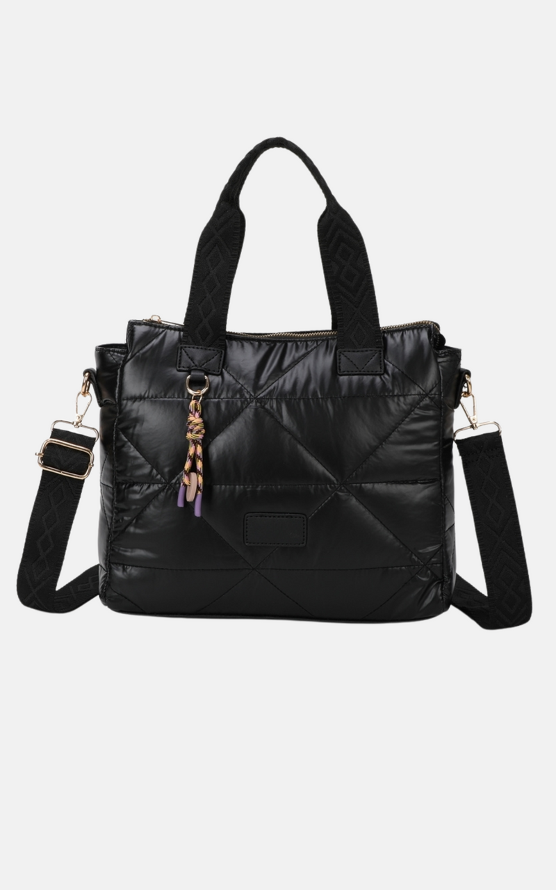 Quilted Bag | Medium | Black