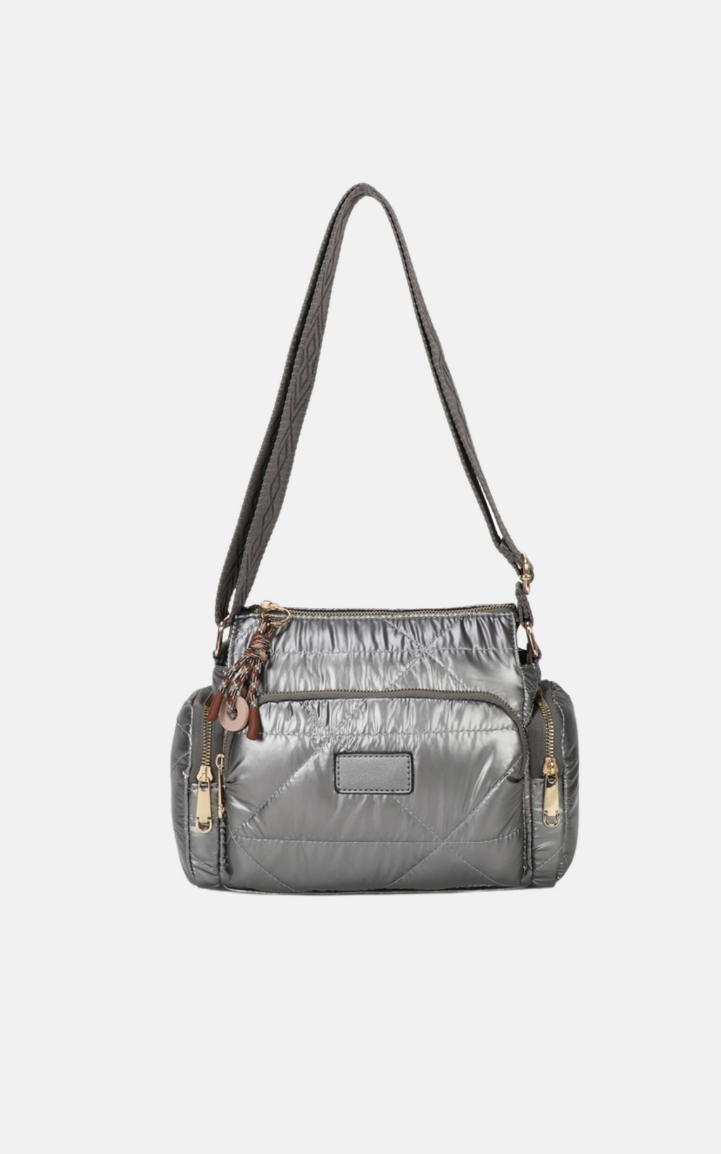 Quilted Bag | Small | Silver