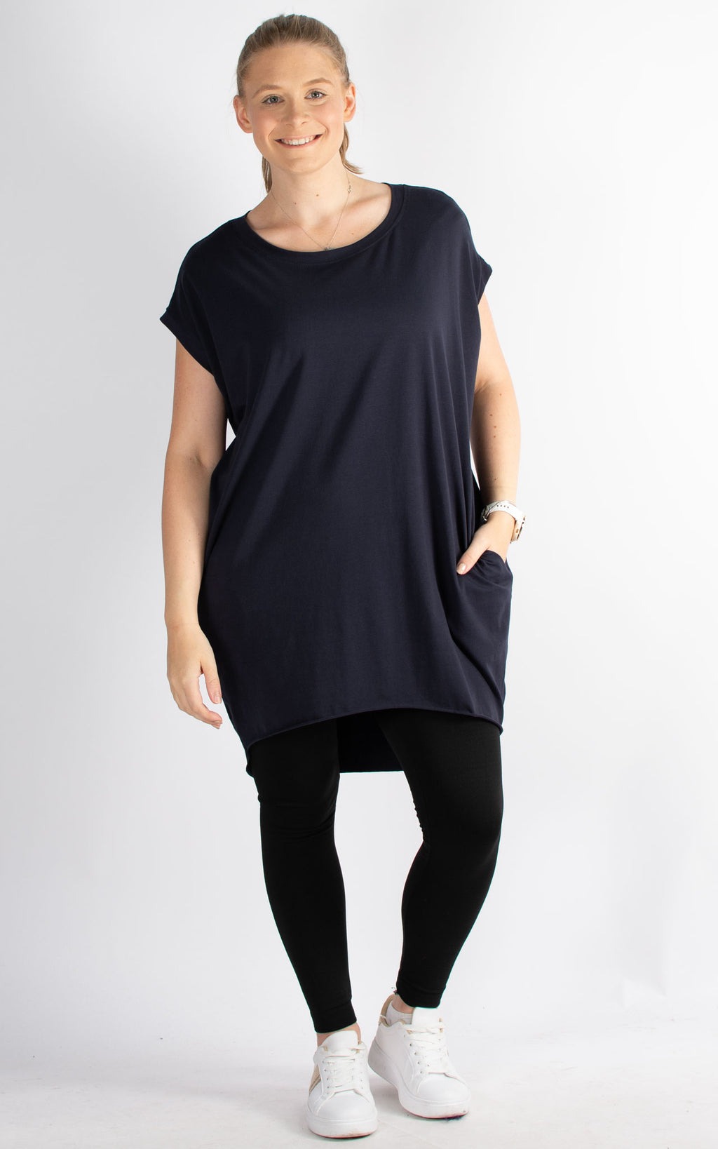 Rachel T | Plain |  Navy