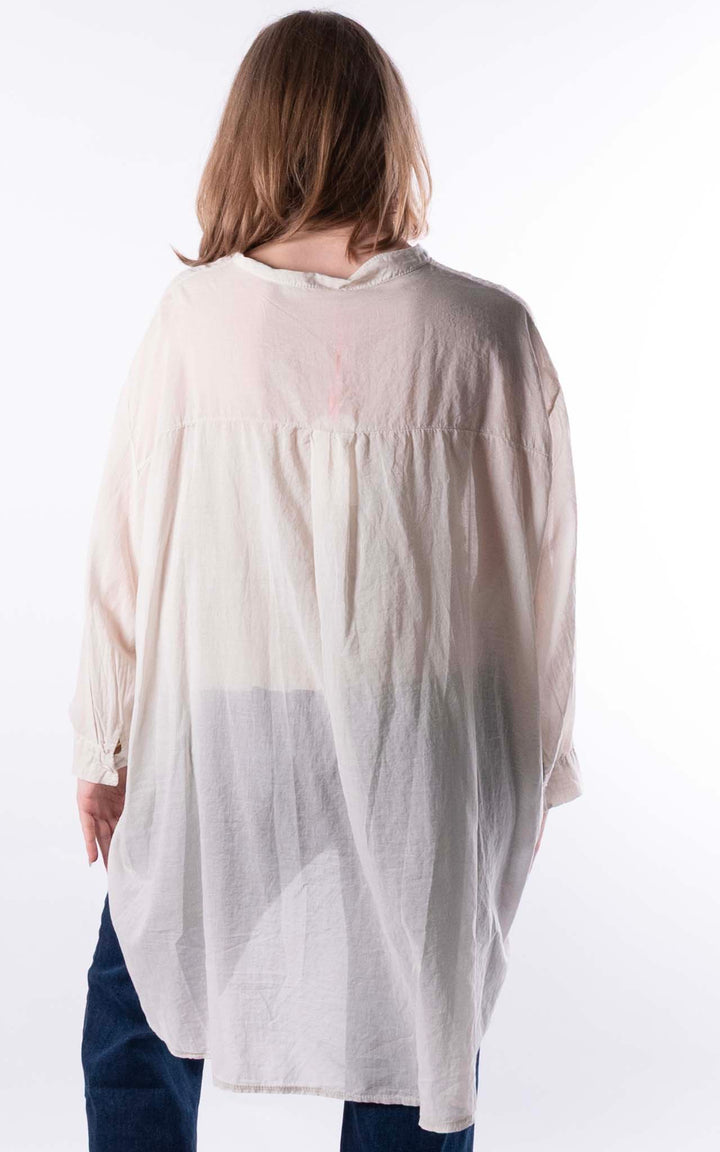 Raven Cotton Shirt | Beige