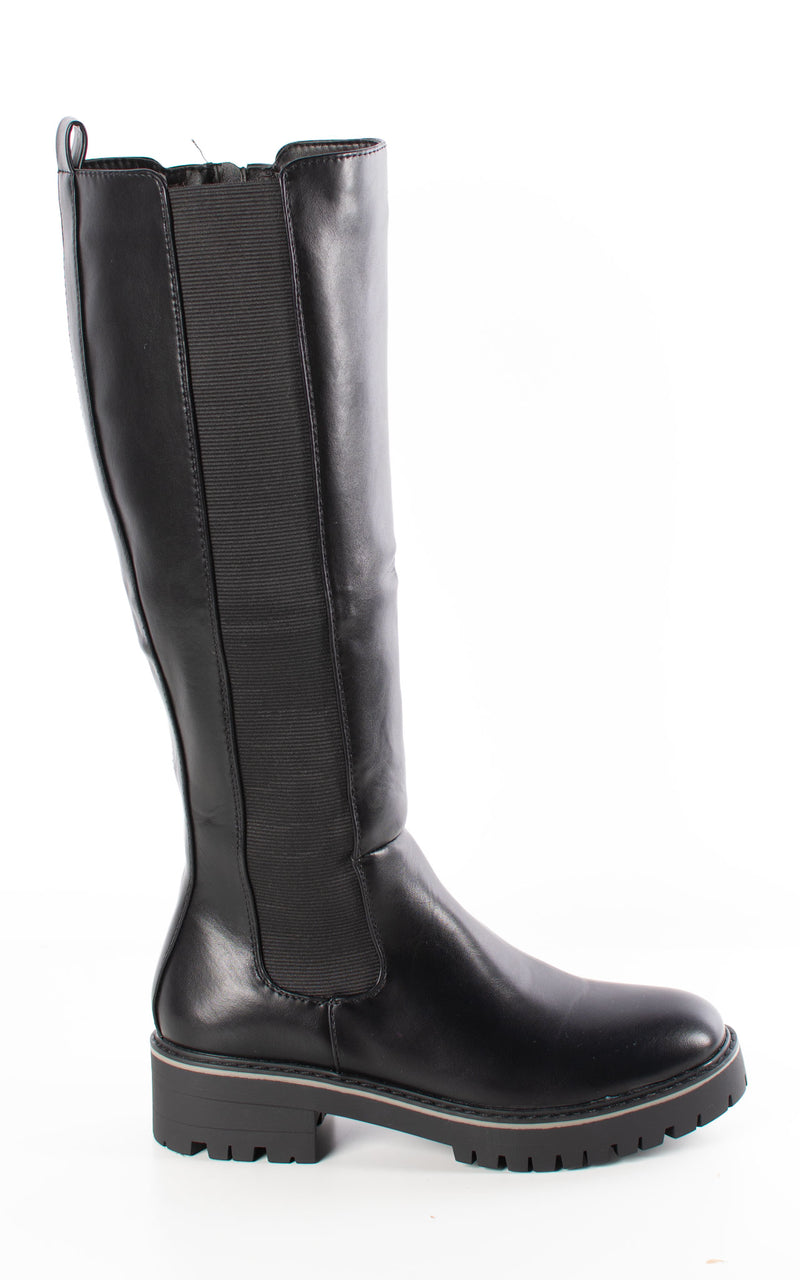 Rebecca Knee High Boots | Black