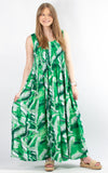 Rita Patterned Dress | Green