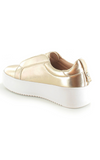 Riva Slip On Trainers | Gold