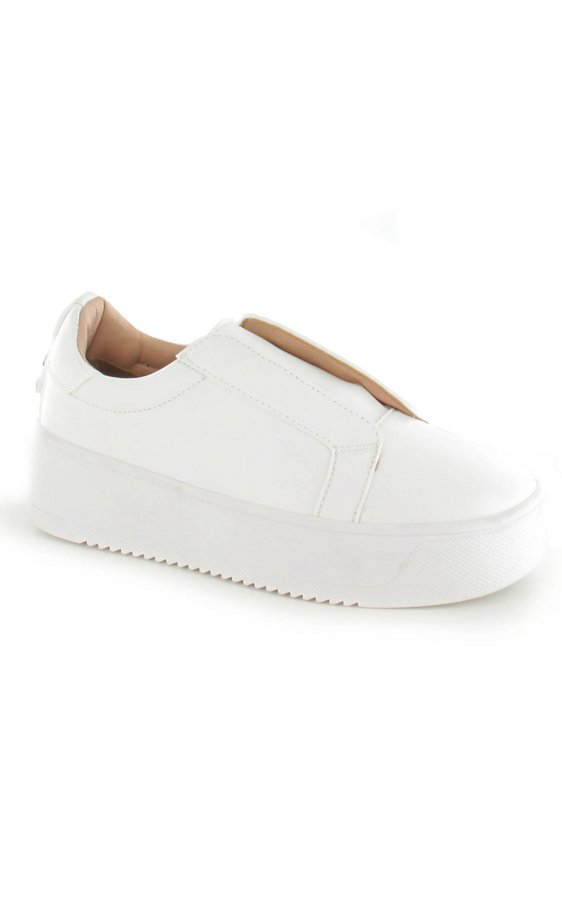 Riva Slip On Trainers | White