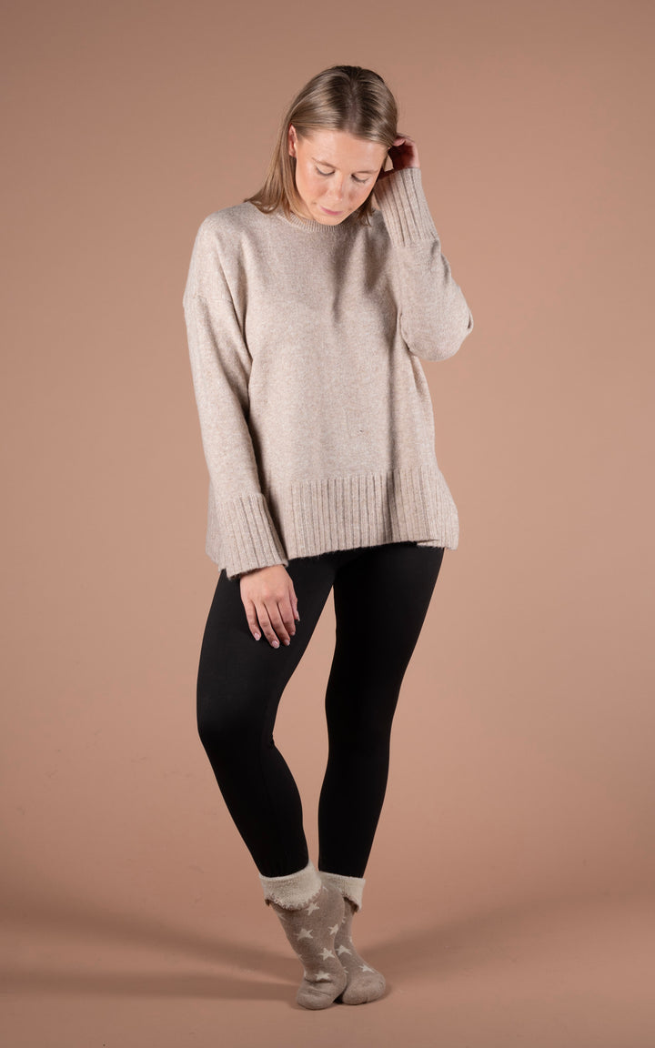 Rowan  Jumper  | Camel