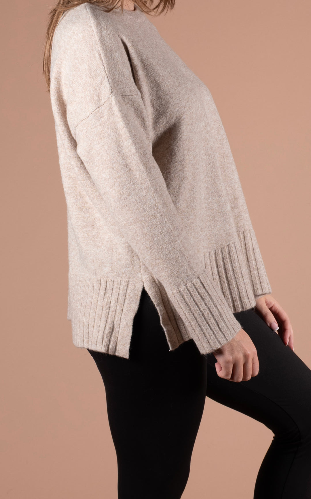 Rowan  Jumper  | Camel