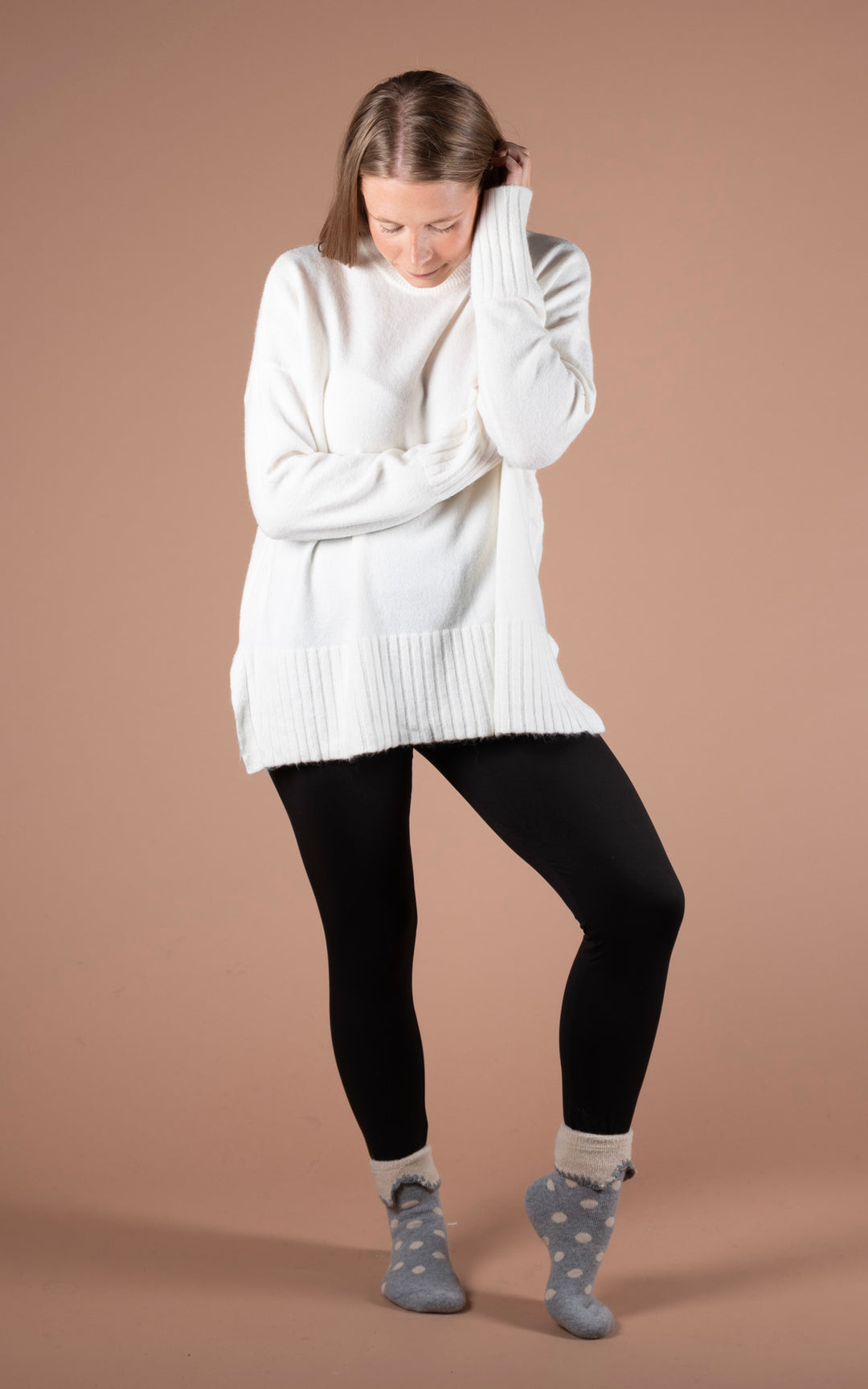 Rowan  Jumper  | Ivory