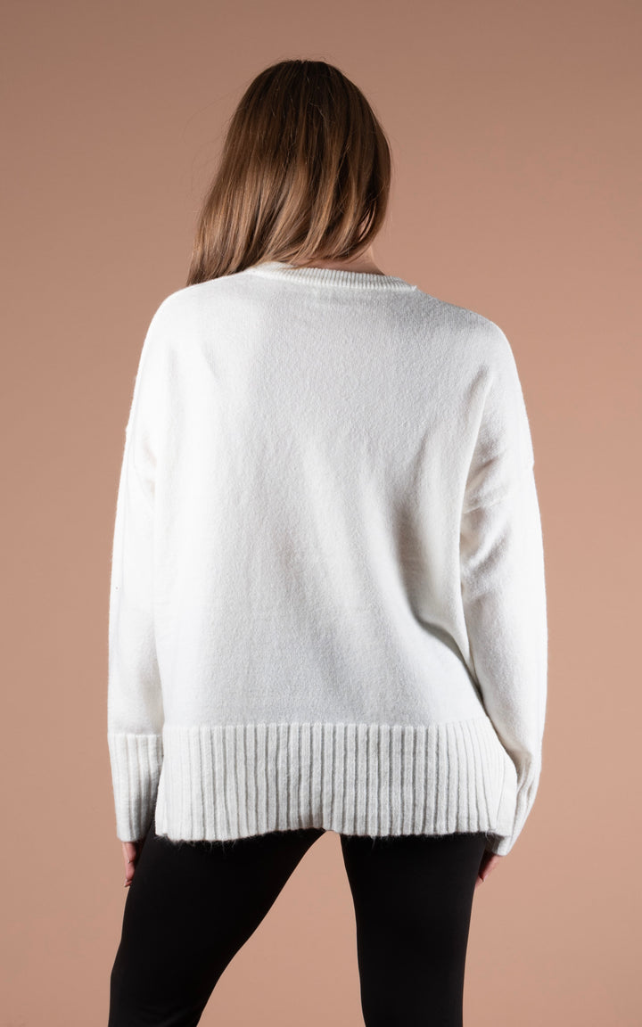 Rowan  Jumper  | Ivory