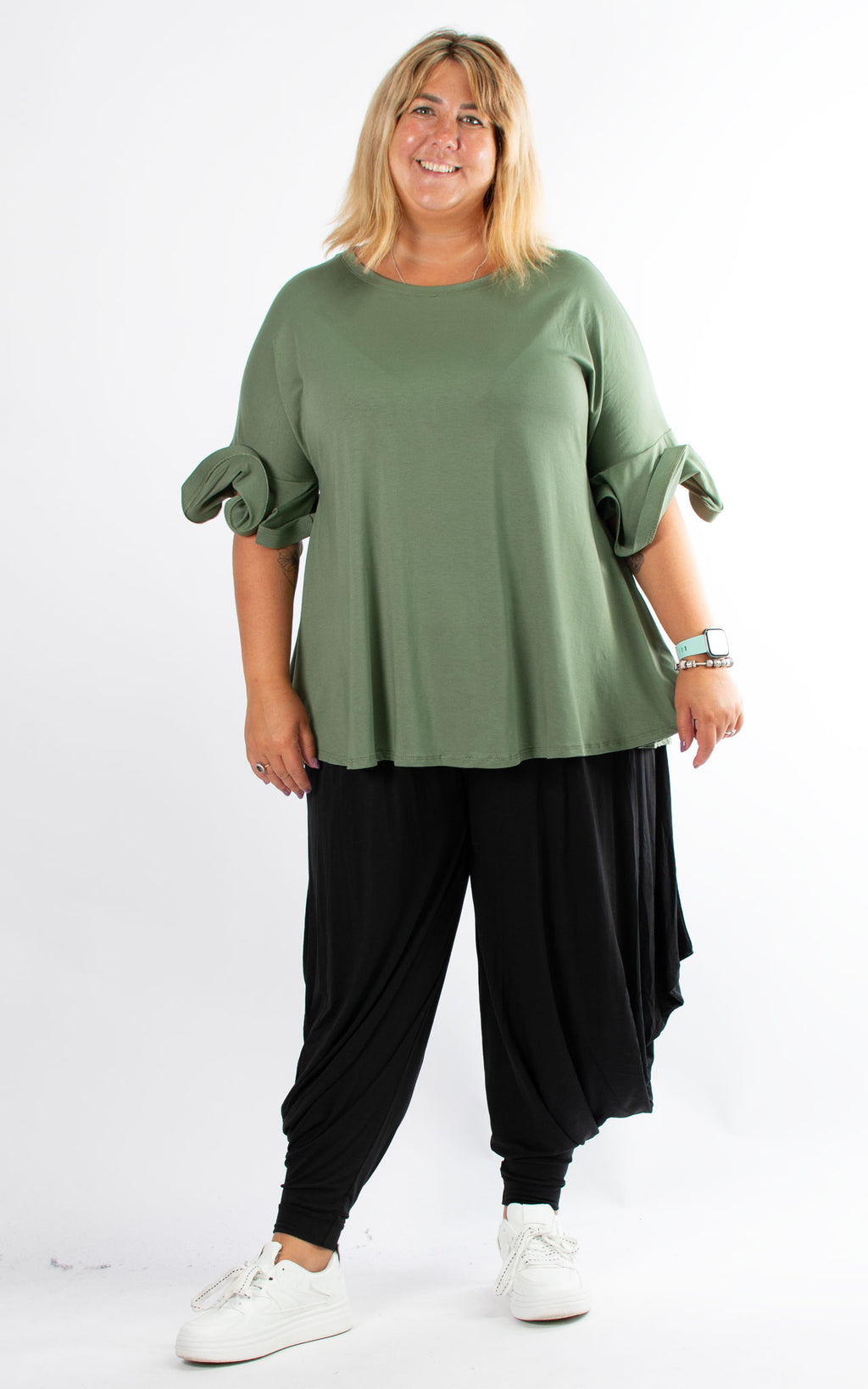 Roxanne Bell Sleeve | Khaki