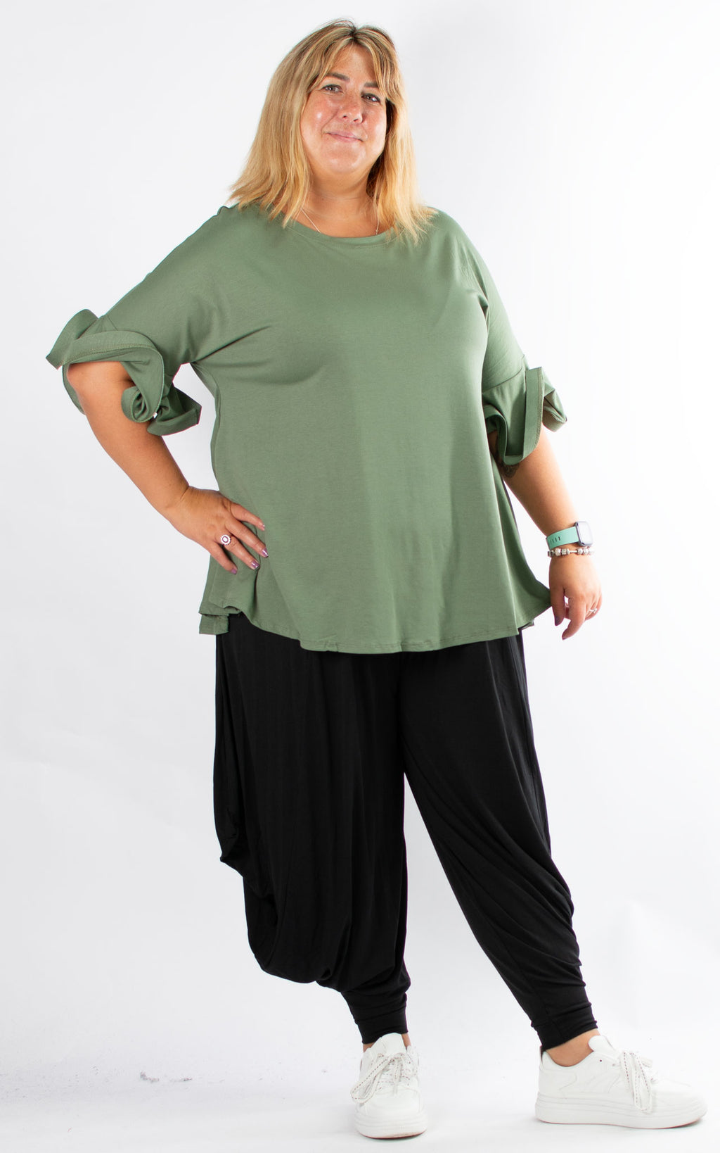 Roxanne Bell Sleeve | Khaki