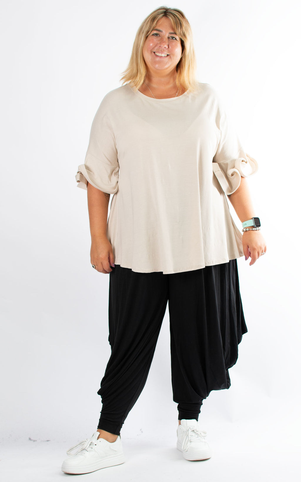 Roxanne Bell Sleeve | Stone