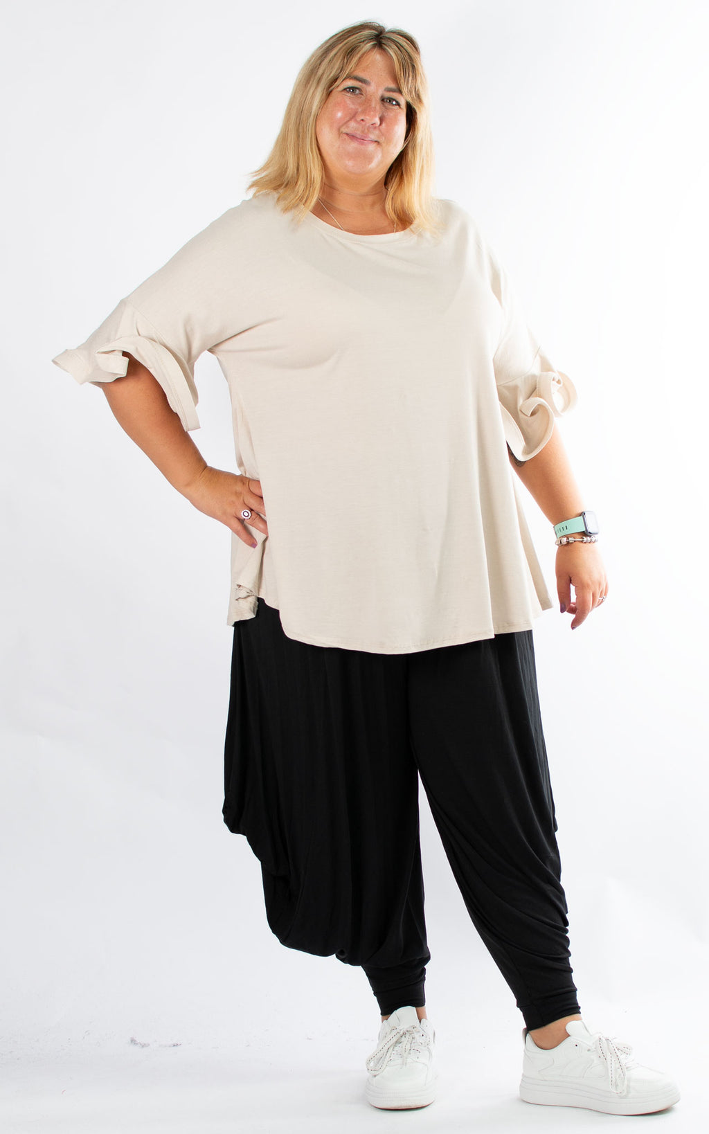 Roxanne Bell Sleeve | Stone