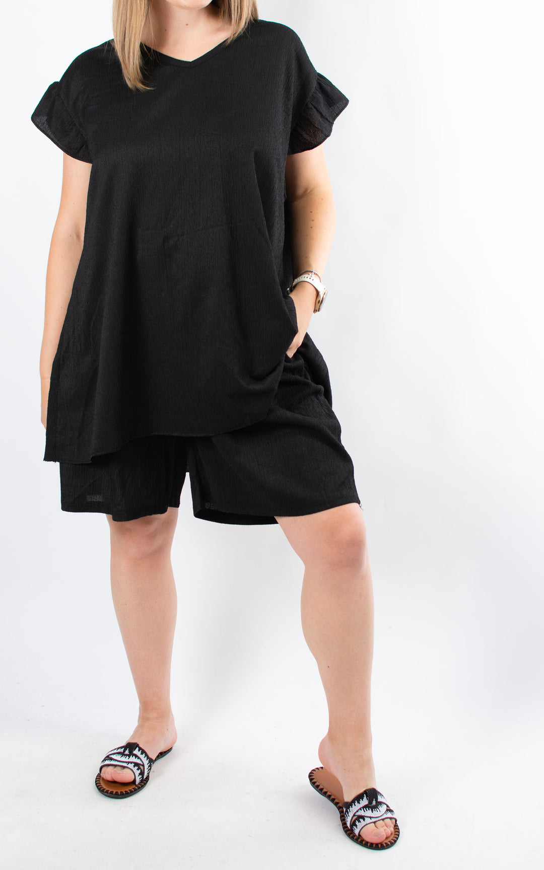 Ruby Shorts Set | Black