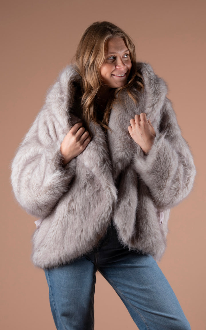 Samara Faux Fur Coat | Mink