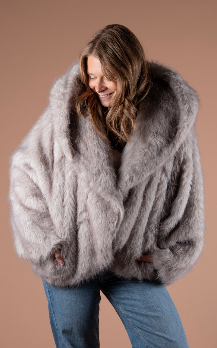Samara Faux Fur Coat | Mink