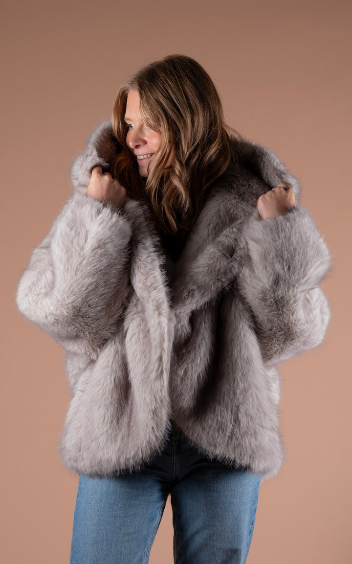 Samara Faux Fur Coat | Mink