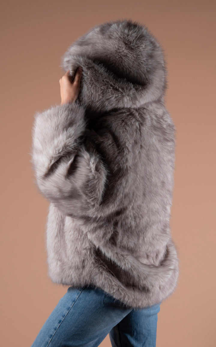 Samara Faux Fur Coat | Mink