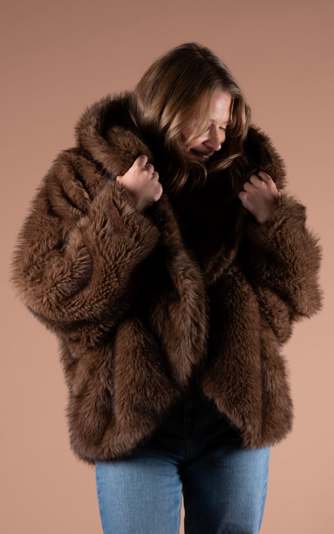 Samara Faux Fur Coat | Teddy