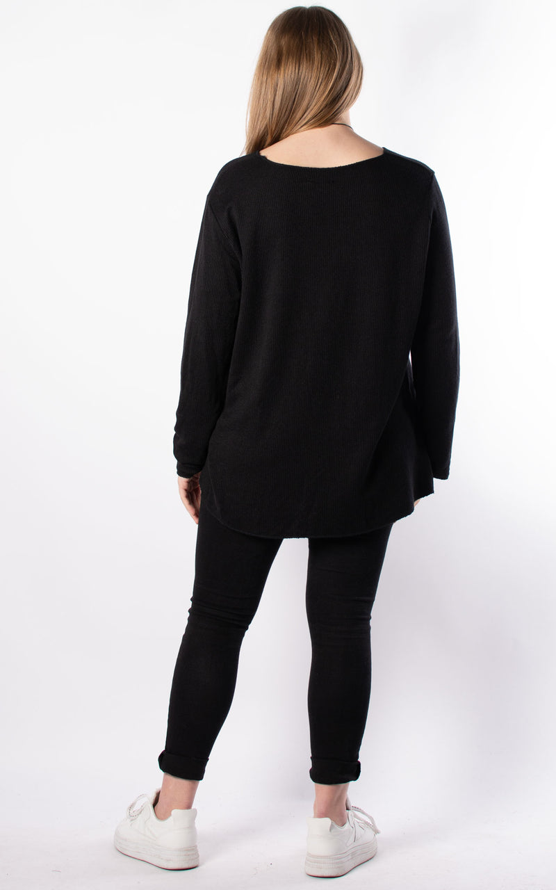 Sammy Soft Knit | Black