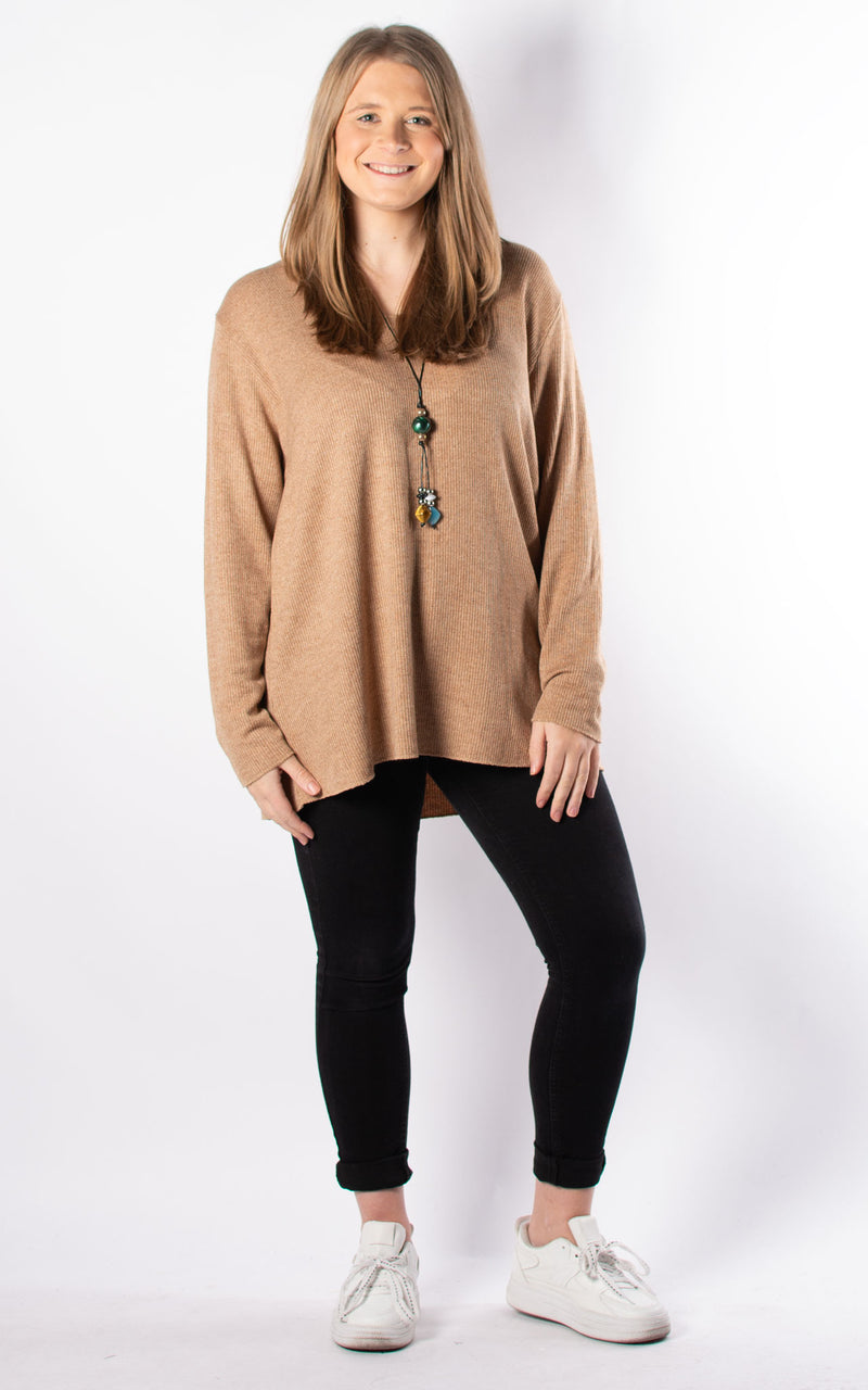 Sammy Soft Knit | Camel