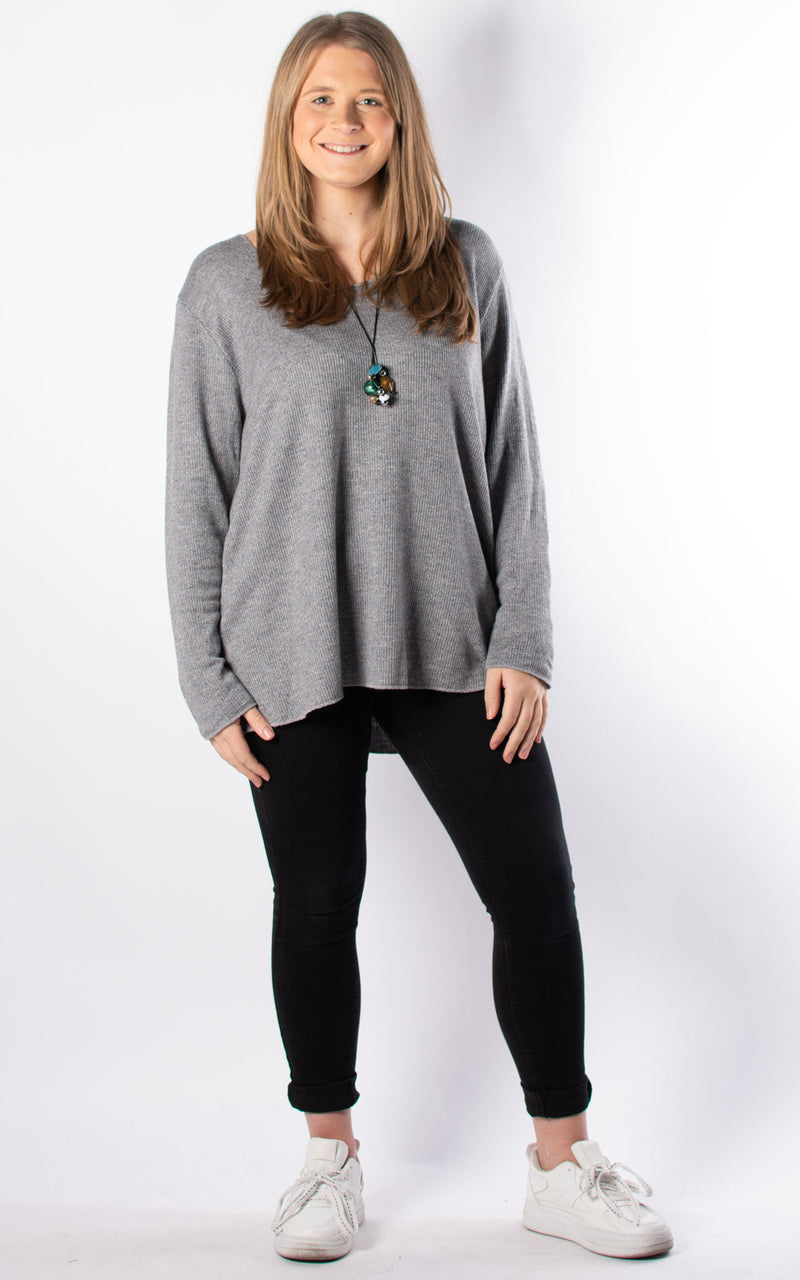 Sammy Soft Knit | Grey