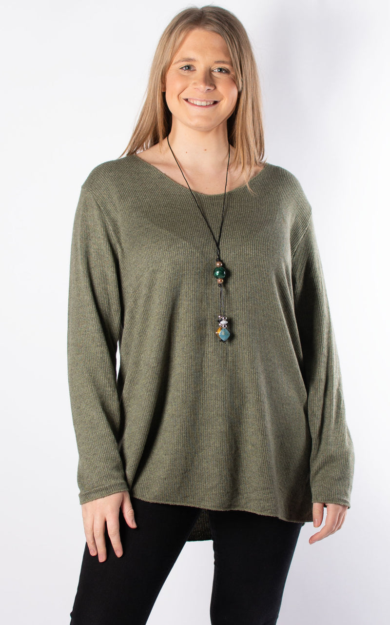 Sammy Soft Knit | Khaki