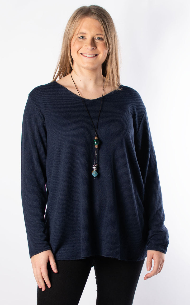 Sammy Soft Knit | Navy