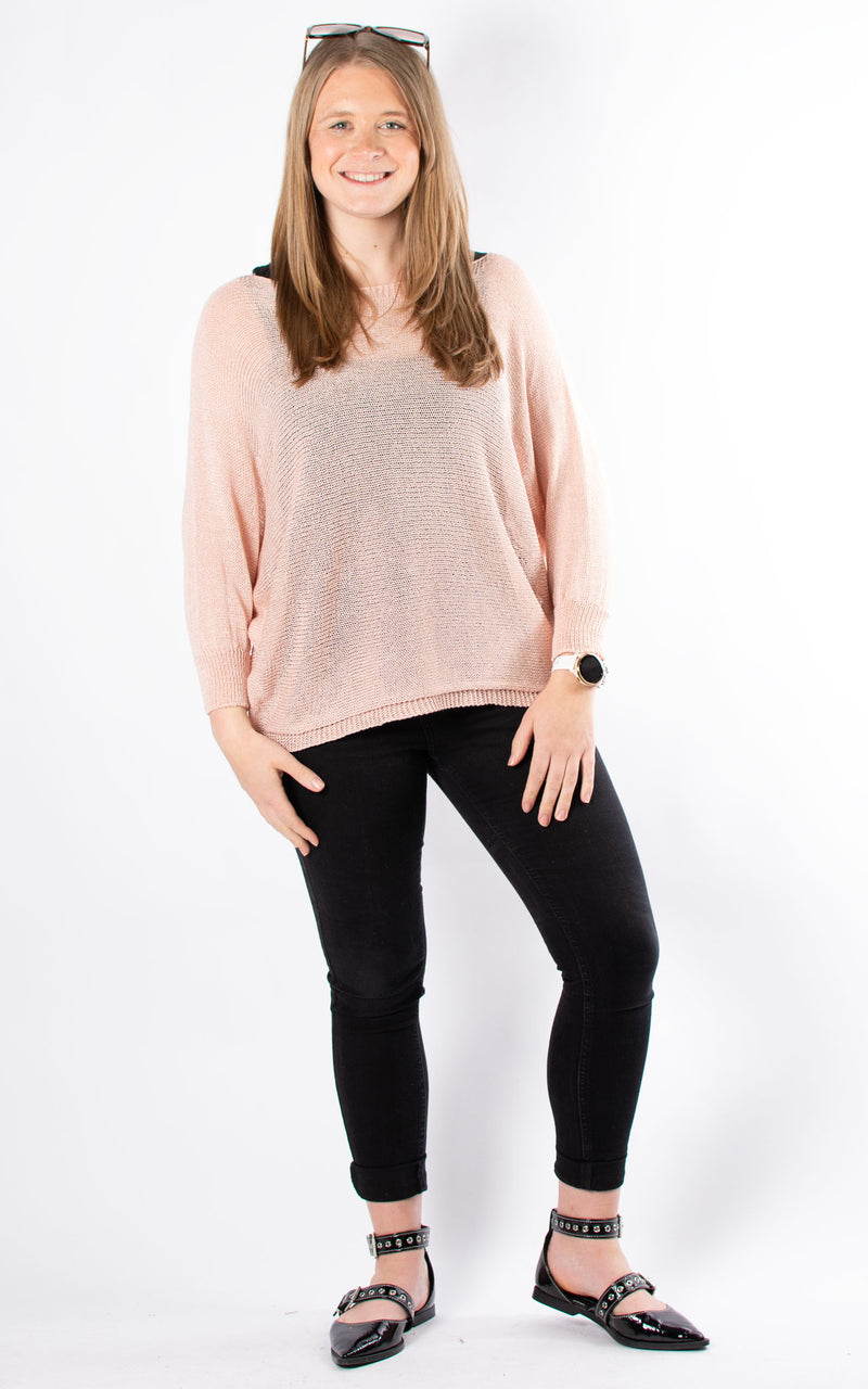 Sandy Bow Back | Pink