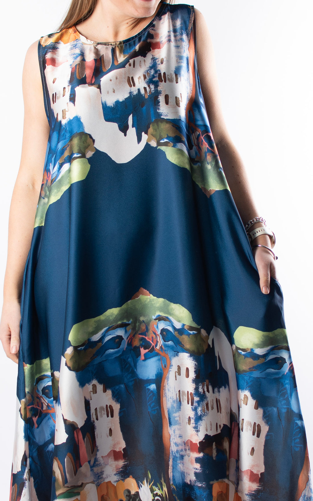 *PRE-ORDER* Santorini Maxi Dress | Navy