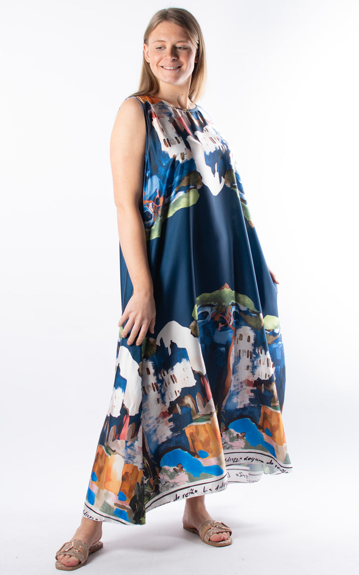 *PRE-ORDER* Santorini Maxi Dress | Navy