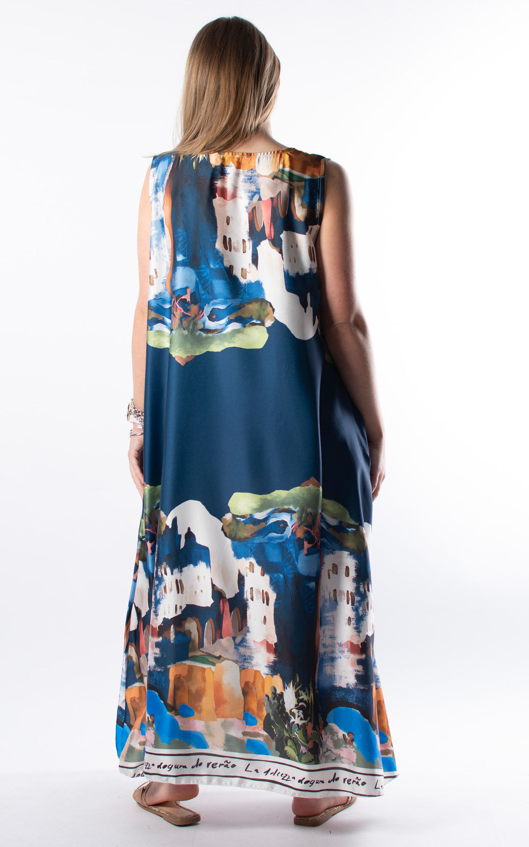 *PRE-ORDER* Santorini Maxi Dress | Navy