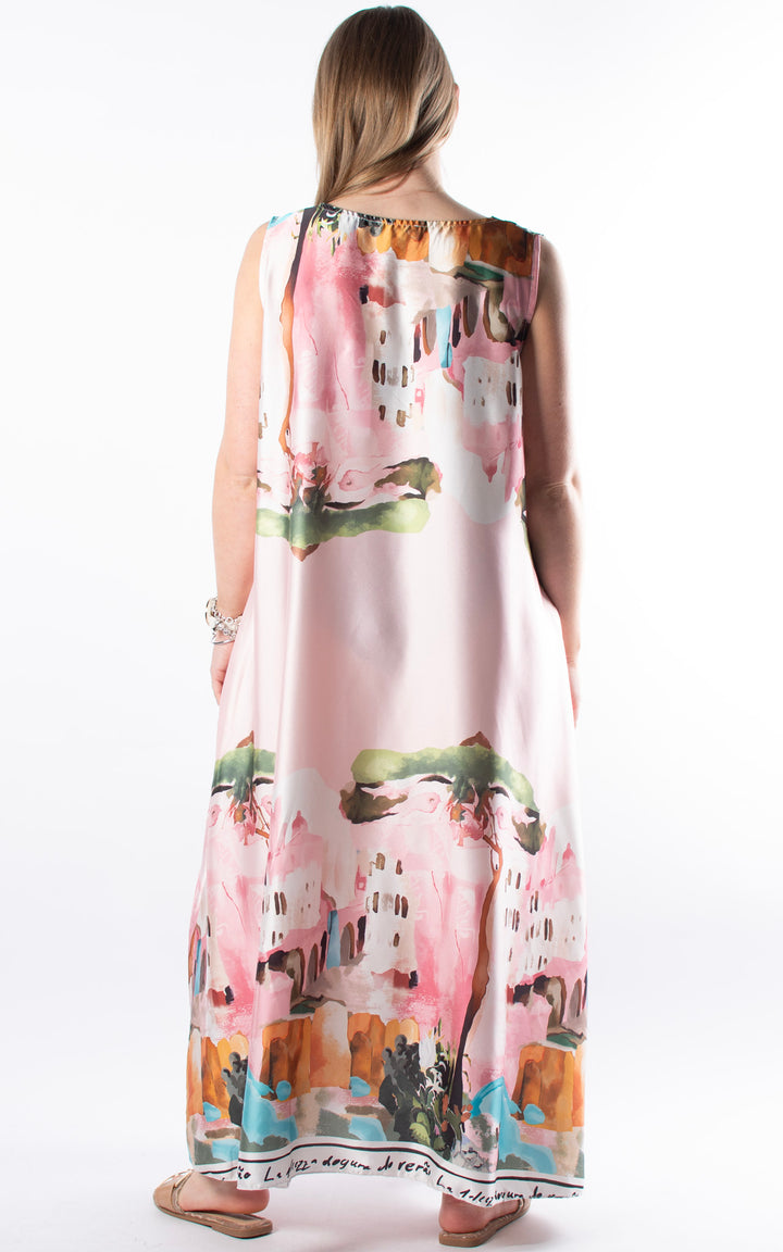 Santorini Maxi Dress | Pink