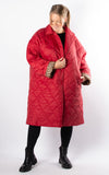 Sarah Padded Coat | Red