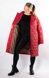 Sarah Padded Coat | Red