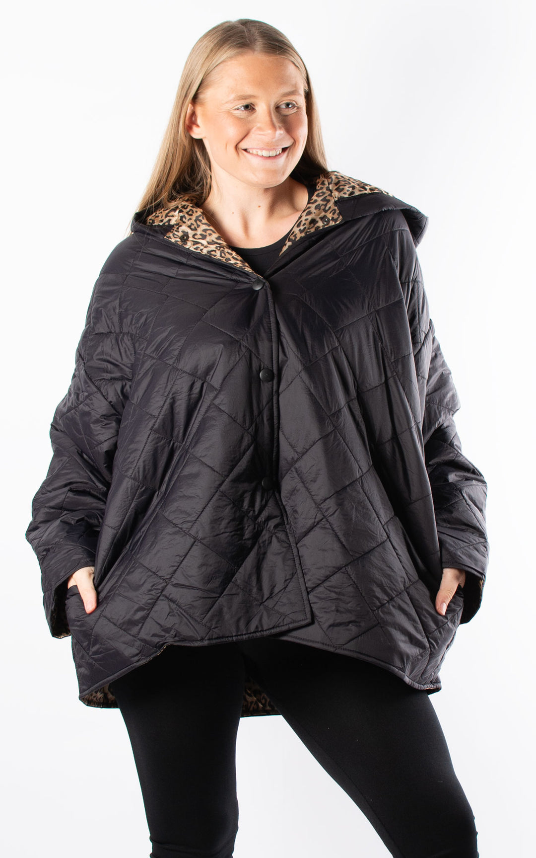 Sarah Padded Jacket | Black