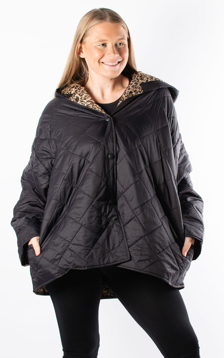 Sarah Padded Jacket | Black