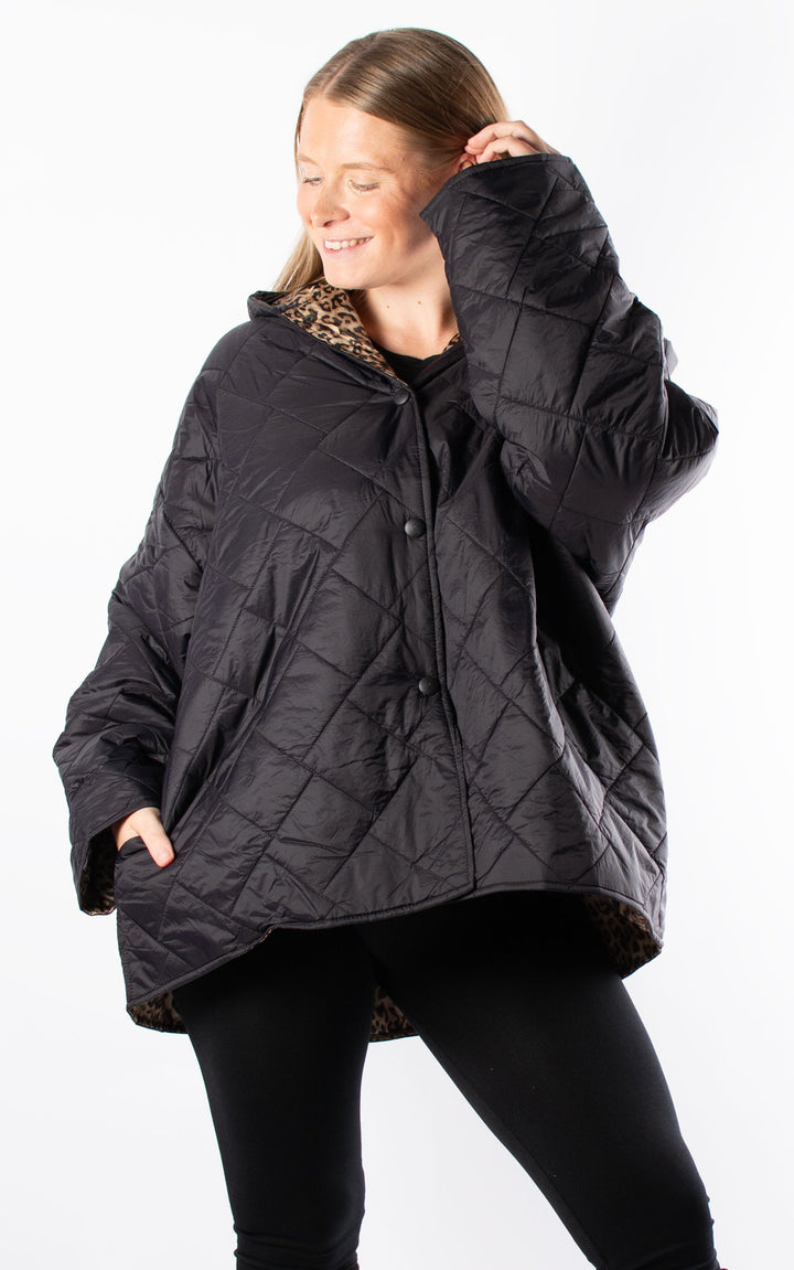 Sarah Padded Jacket | Black