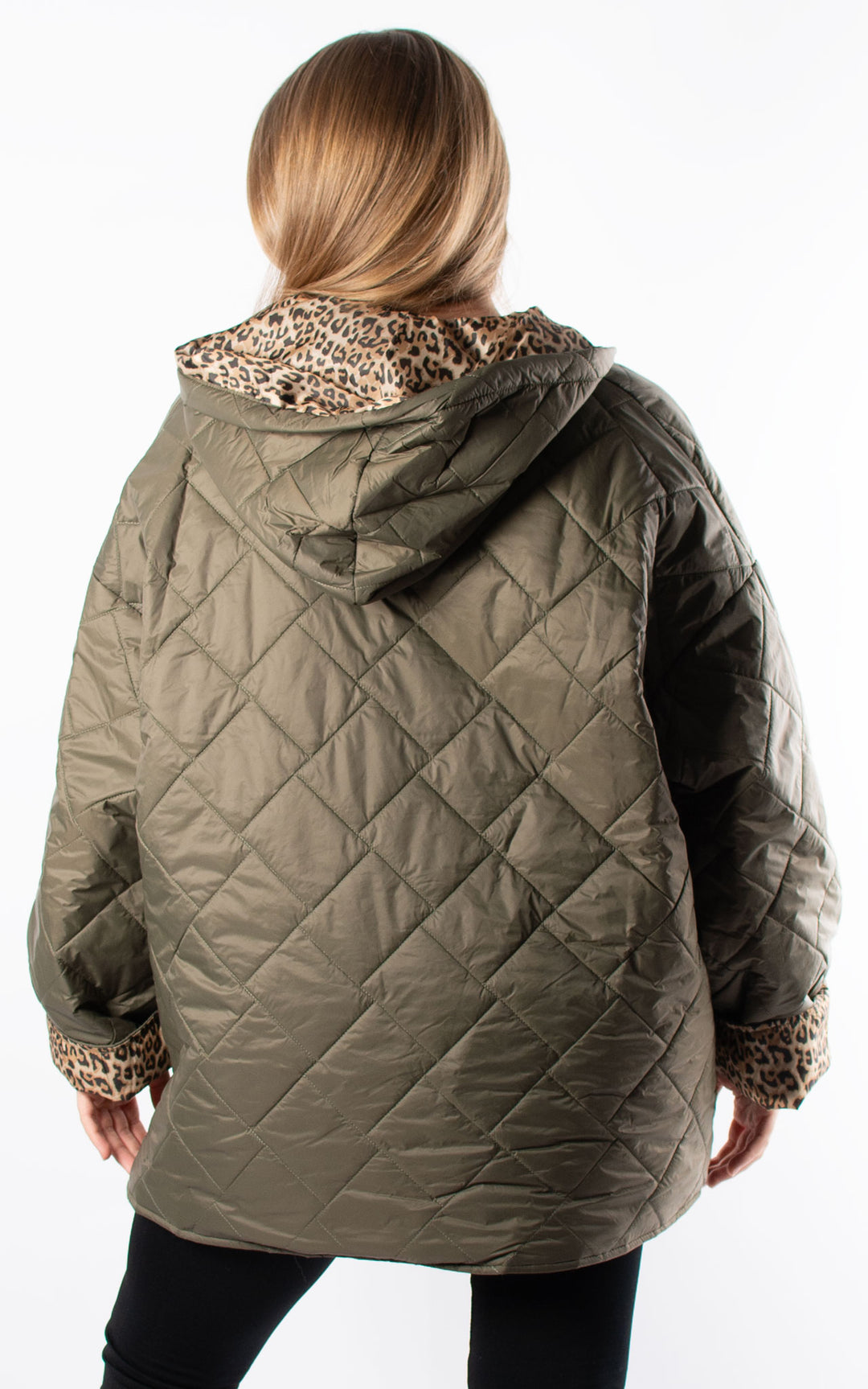 Sarah Padded Jacket | Khaki