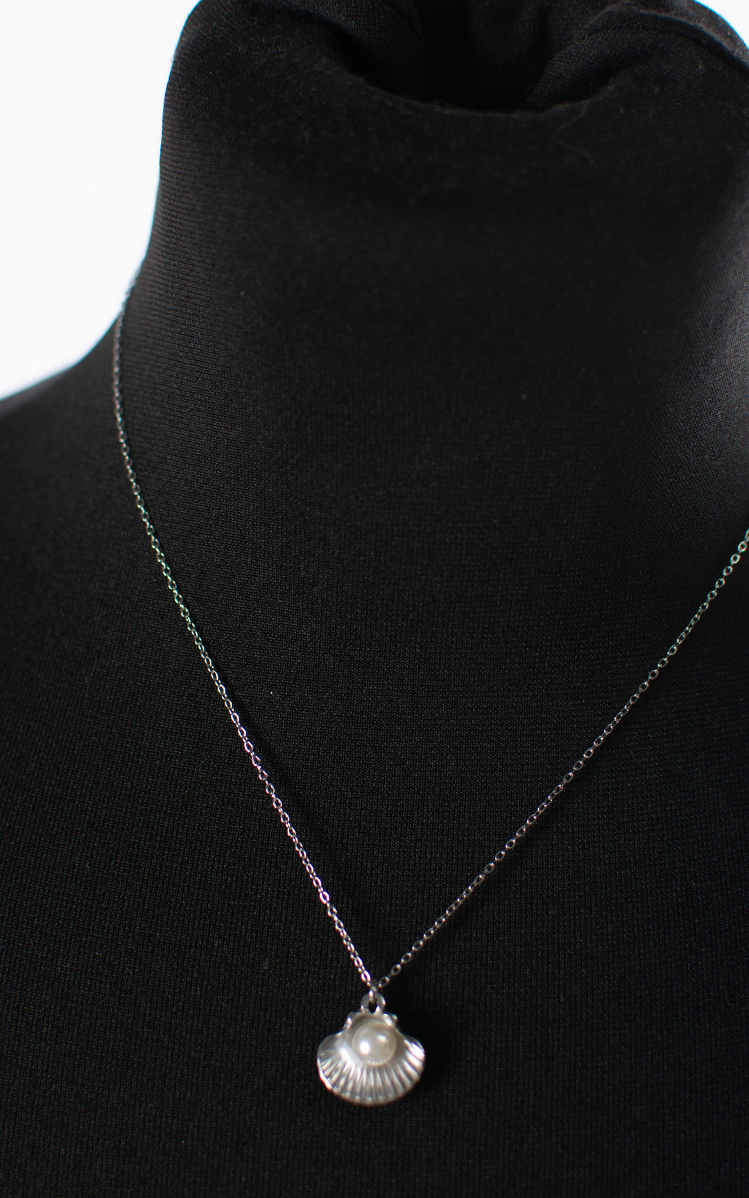 Pearl Seashell Necklace | Necklace | Silver