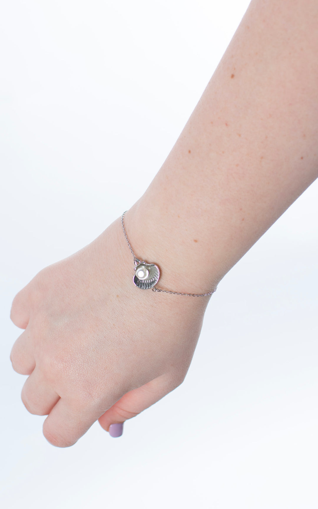 Pearl Seashell | Bracelet | Silver