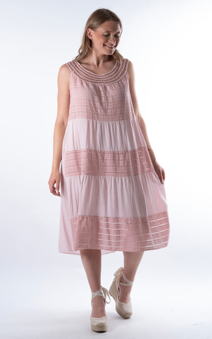 Shaya Midi Dress | Pink