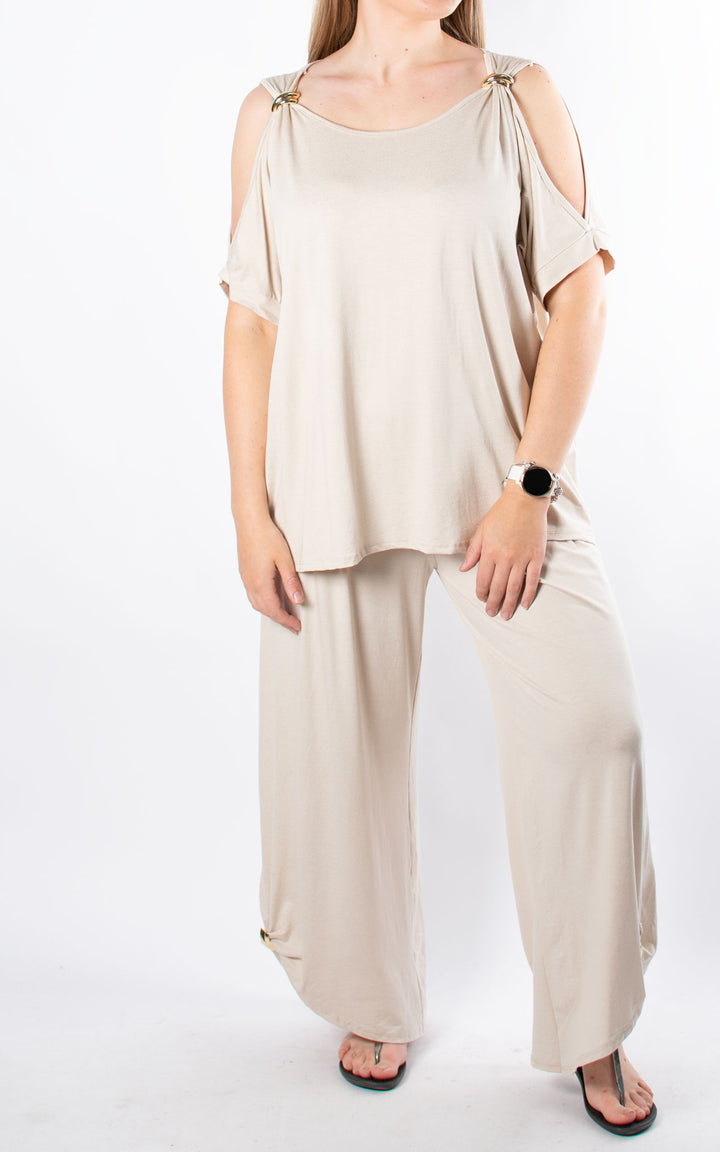Sheila Trousers | Beige
