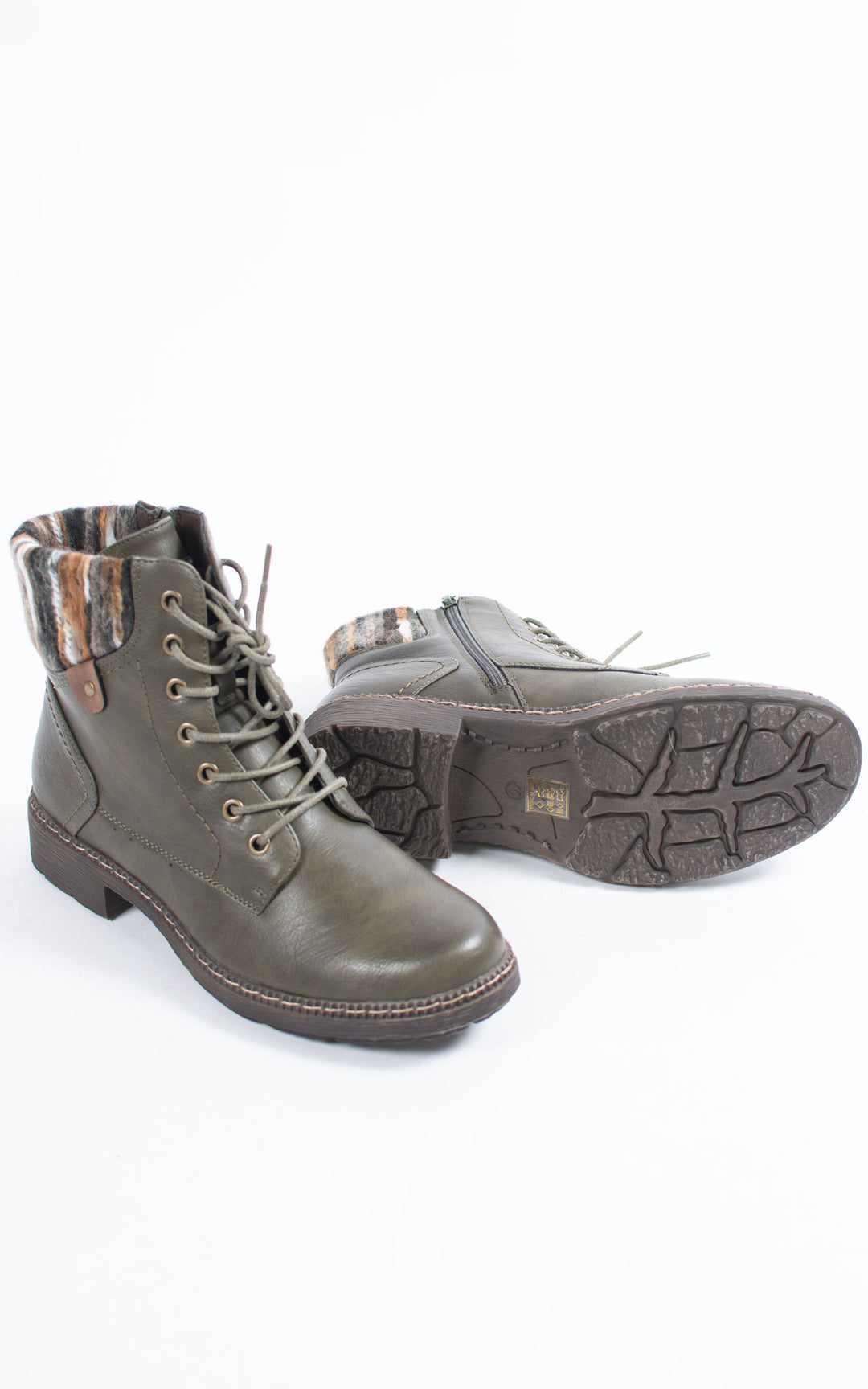 Shelley Ankle Boots | Khaki
