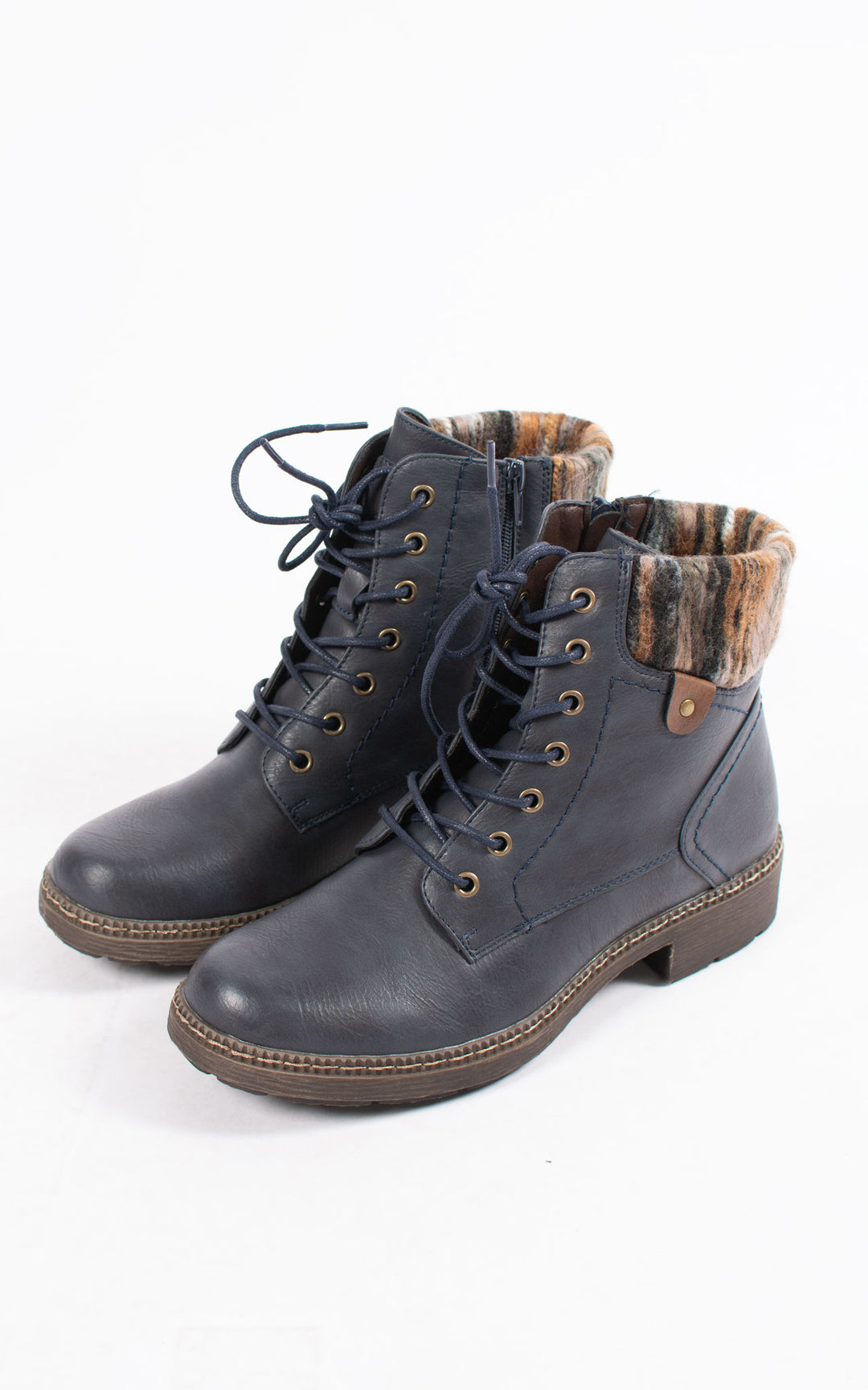 Shelley Ankle Boots | Navy